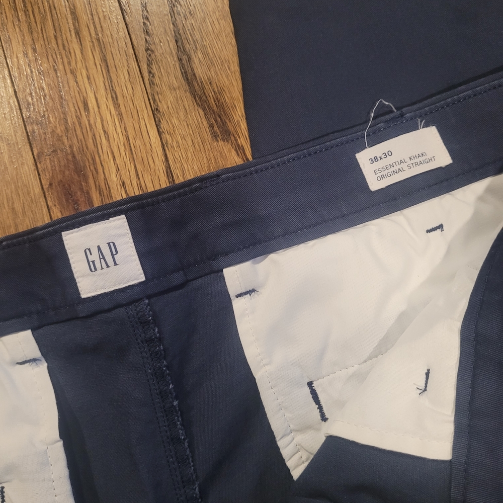 GAP Men's Navy Chinos